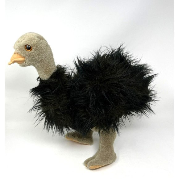 Windmill Toys Ostrich Plush Animal Realistic Posable bird - Picture 3 of 6